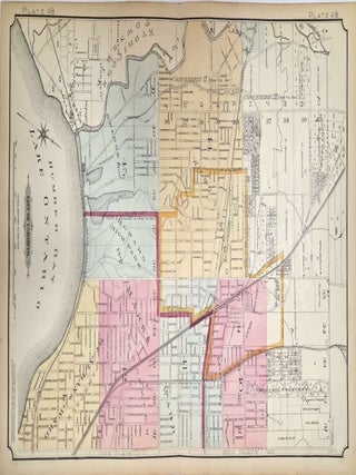 City of Toronto Plate 48 [Eglinton Ave., Dufferin St., Lake Ontario, River Humber