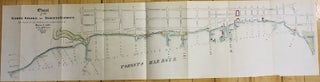 Item #M1158 Chart of the North Shore of Toronto Harbour, and plan of the Wharves and Storehouses...