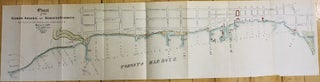 Item #M1158 Chart of the North Shore of Toronto Harbour, and plan of the Wharves and Storehouses...