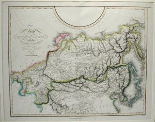 Item #M12 Map of Russian Asia with adjacent countries. Playfair