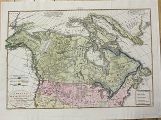 Item #M1329 America Settentrionale disegnala dopo I viaggi di Lewis, Clarke Parry e Franklin....