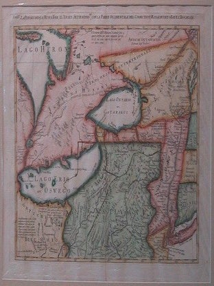 Item #M139 La Pensilvania, La Nuova York, Il Jersey Settentio Le, Con la Parte occidentale del...