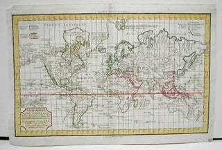 Item #M1390 Mappe-Monde ou Carte Generale de toutes les Parties connues de la Surface du Globe,...