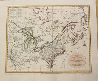 Item #M1466 A map of the Northern and Middle States; Comprehending the Western Territory and the...