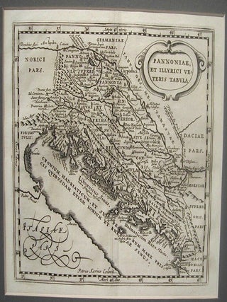 Item #M1820 Pannoniae, et Illyrici Ve=teris Tabvla. Pierre Du Val