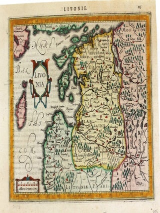 Item #M1892 Livonia. Gerard - Hondius Mercator, Jocodus