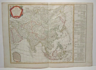 Item #M2074 Asie divisee en ses principaux Etats, Empires & Royaumes. Robert de Vaugondy, Charles...