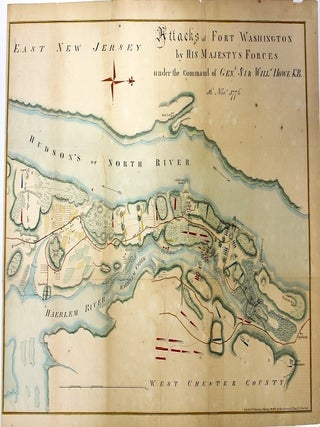 Item #M2178 Attacks of Fort Washington by His Majestys Forces under the command of General Sir...