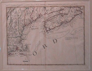 Item #M218 L'Acadia, Le province de Sagadahook E main la Nuove Hampshire, la Rhode Island E...