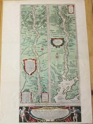 Item #M2507 Campus inter Bohvm et B orystenem ; Lectori S. Hunc Borysthenis tractum. Blaeu