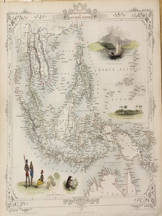 Item #M2557 Malay Archipelago, or East India Islands. John Rapkin