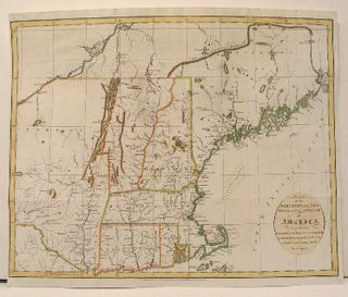 Item #M2711 Map of the Northern, or New England States of America, Comprehending Vermont, New...