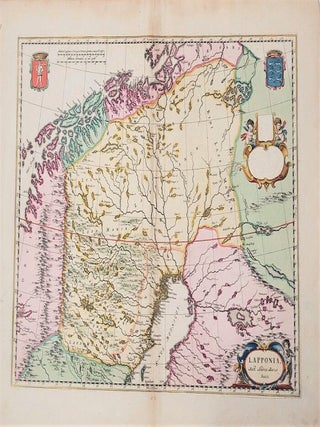 Item #M2766 Lapponia, Auct. Andrea Buraeo Sueco. Frederick de Wit