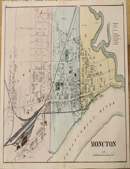 Item #M2776 Moncton. Frederick B. Roe.