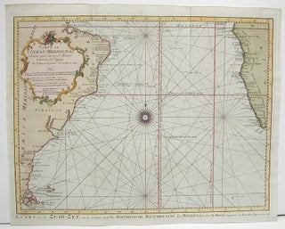Item #M285 Carte de l'Ocean Meridional Dressee pour Servir a l'Histoire Generale des Voyages....