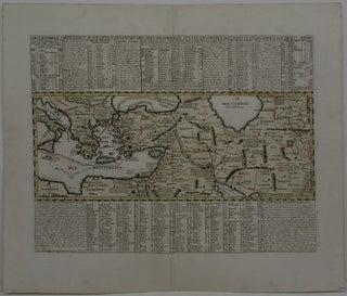 Item #M2868 Carte Historique, Cronologique, Geographique de l'Empire Grec, Avec des remarques sur...