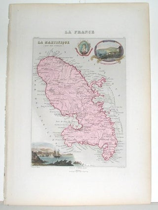 Item #M2982 La Martinique (Iles des Antilles). Alexandre A. Vuillemin