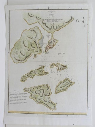 Item #M3179 Sketch of the Typa and Macao. Captain James Cook - Captain William Bligh