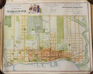 Item #M3276 Topographical Plan of the City and Liberties Toronto In the Province of Canada. James...