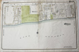 Item #M3409 Atlas City of Toronto Plate 105 [The Beaches, Queen St. East & McLean Ave.]. Charles...