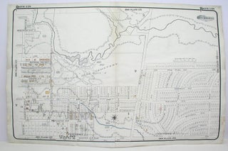 Item #M3418 Atlas City of Toronto Plate 128 [Toronto, Eglinton Ave & Bayview Ave]. Charles Edward...