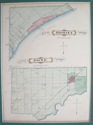 Map of Romney Township / Map of Zone Township