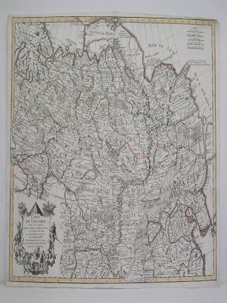 Item #M3691 Carte de Tartarie. G. Delille