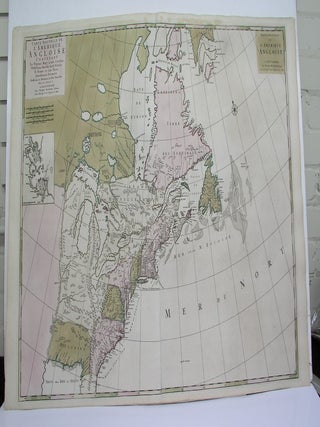 Item #M3704 Carte Nouvelle De L'Amerique Angloise Contenant La Virginie, Maryland, Caroline,...