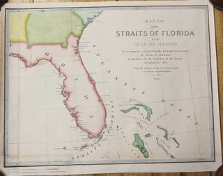 Item #M373 Map of the straits of Florida and Gulf of Mexico. I. D. Andrews