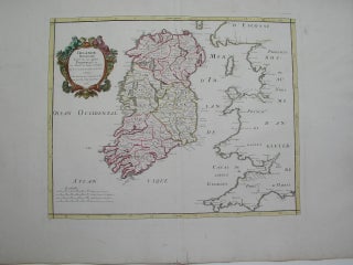 Item #M3768 Irlande Royaume divise en ses quatre Provinces, et ces Provinces en leurs comtes....