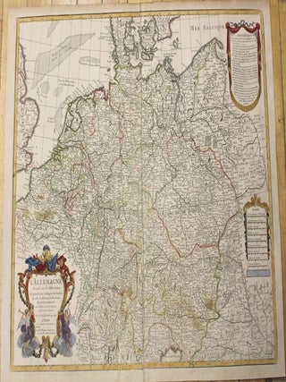 Item #M38 L'Allemagne Dressee sur les Observations de Tycho-Brahe de Kepler de Snellius sur...