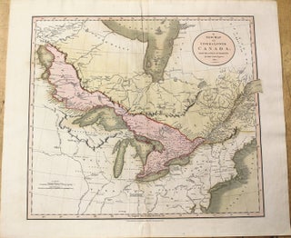 Item #M3876 A New Map of Upper & Lower Canada. John Cary