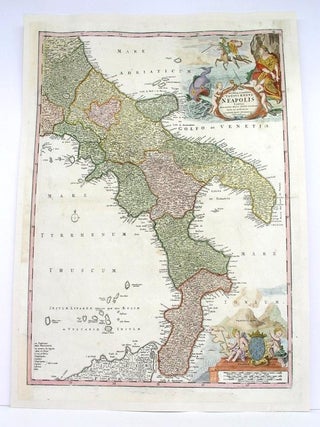 Item #M3889 Novibima & Exactibima Totivs Regni Neapolis. Homann