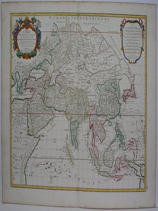 Item #M3898 L'Asie divisee en ses Principales Regions, et ou se peuvent voir l'estendue des...