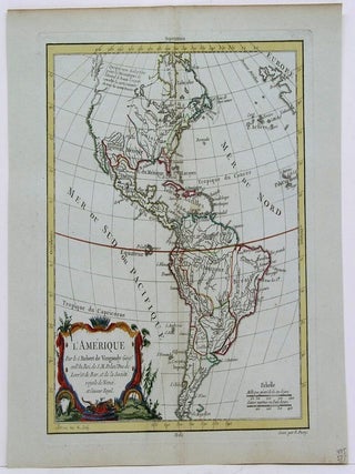 Item #M3943 L'Amerique. Robert De Vaugondy