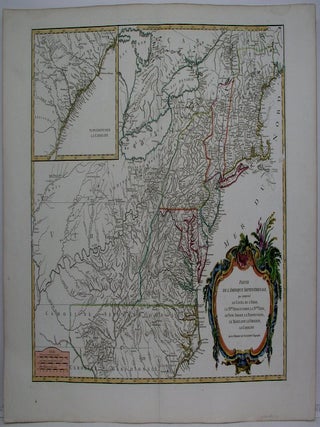 Item #M3970 Partie De L'Amerique Septentrionale qui comprend le cours de l'Ohio, la Nlle...