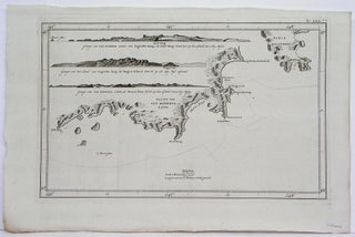 Item #M4218 Kaart van van Diemens Land. James Cook