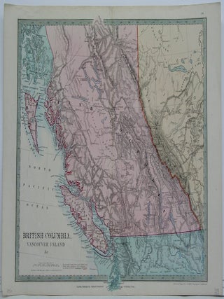 Item #M4354 British Columbia, Vancouver Island & c. Edward Stanford