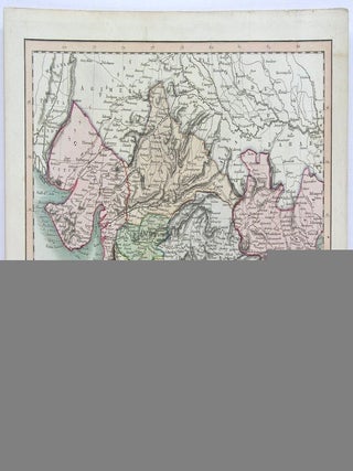 Item #M4407 Central Division of Hindoostan. John Cary