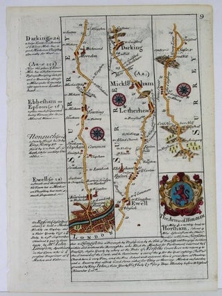 Item #M4460 The Arms of Horsham. Bowen Ogilby