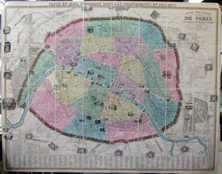 Item #M4675 Nouveau Plan Illustre de la Ville. A Vuillemin