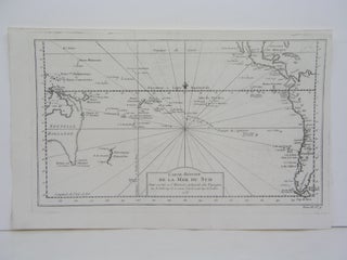Item #M4705 Carte Reduite de la Mer du Sud. Bellin