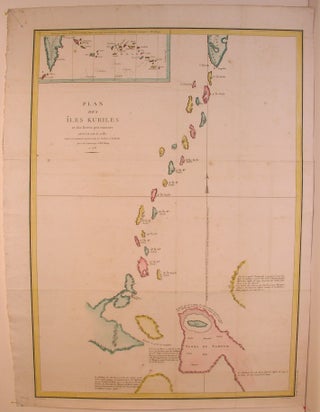 Item #M4779 Plan des Iles Juriles et des Terres peu connues. La Perouse