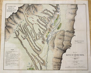Item #M4788 Plan of the Battle of Buena-Vista. Linnard, Pope, Franklin