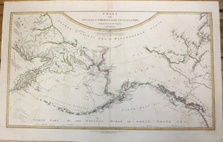 Item #M4831 Chart of the N.W. Coast of America and the N.E. Coast of Asia Explored in the Years...