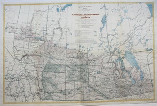 Item #M4865 Map of Manitoba, Saskatchewan and Alberta. Department of the Interior