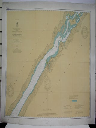 Item #M4966 Chart No.3 St Lawrence River. War Department