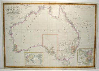 Item #M50 Map of Australia Compiled from the Nautical Surveys made by Order of the Admiralty and...