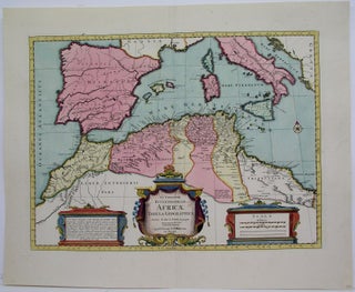 Item #M500 In Notitiam Ecclesiasticam Africae Tabula Geographica. Guillaume De L'Isle
