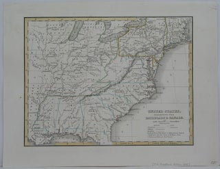 Item #M5094 United States Exhibiting the Railroads & Canals. T G. Bradford